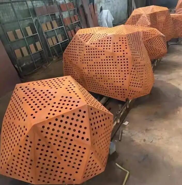 洪梅镇耐候钢造型